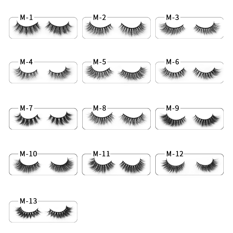 Wholesale Lashes Vendors Supply Natural Looking 3d Mink Eyelashes PY1